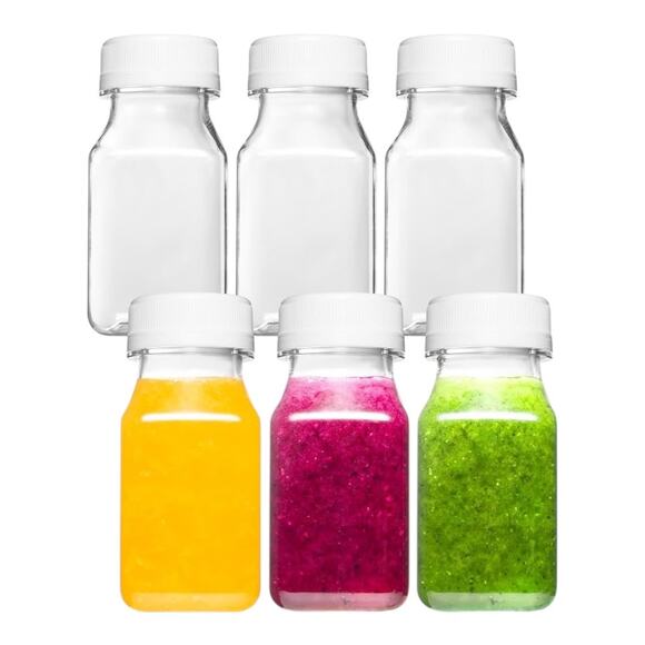 6pcs 4oz Small Plastic Bottles for Liquids - Picture 8 of 8